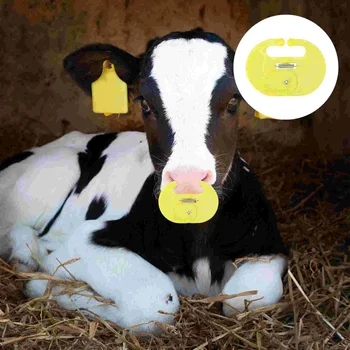 10 Adet Buzağı Weaner Plastik Servis maşası Sığır Sütten Kesme Aracı Klip Hayvancılık İnek Burun