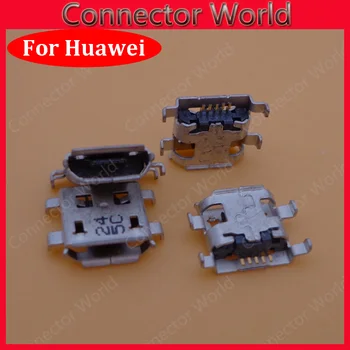 10 Adet Mikro USB şarj Portu İçin G606 S8600 C8650 Y220T T9200 P1 U9200 U9200E C8950D U9508 şarj yuva konnektörü Fiş