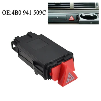 10 Pins Tehlike Acil Flaşör ışık anahtarı Dash ButtonTurn Sinyal Röle 1997-2005 Audi A6 S6 C5 4B0941509D Araba Ürünleri