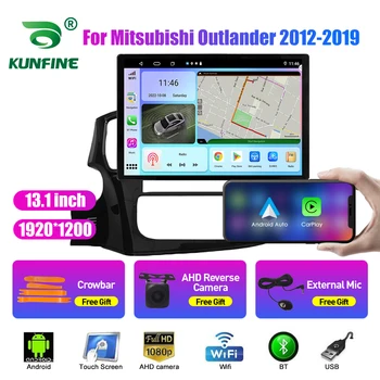 13.1 inç Araba Radyo Mitsubishi Outlander 2012-19 İçin araç DVD oynatıcı GPS Navigasyon Stereo Carplay 2 Din Merkezi Multimedya Android Otomatik