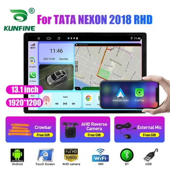 13.1 inç Araba Radyo TATA NEXON 2018 RHD araç DVD oynatıcı GPS Navigasyon Stereo Carplay 2 Din Merkezi Multimedya Android Otomatik