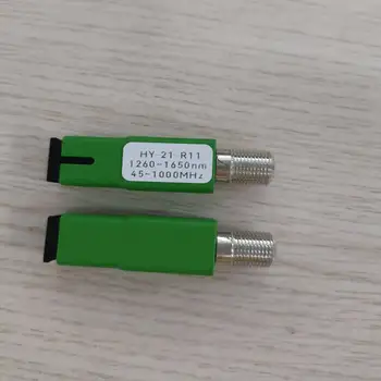 15 adet CATV Optik Düğüm Mini FTTH Pasif Alıcı Fiber Dönüştürücü Bir RF Bağlantı Noktası R11