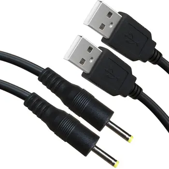 2 Paket USB 2.5 mm şarj kablosu RCA Cambio W101 V2, Ejderha Dokunmatik X10, Tagital MTM-7054, Nötr N7S Pro, NPOLE N718-IPS
