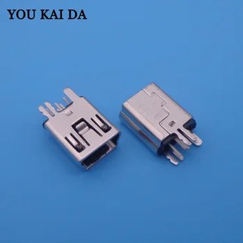 20 ADET 5P 5Pin mikro USB Jack Kuyruk USB Şarj Dişi konnektör için cep telefonu / Akıllı Telefon / Tablet PC