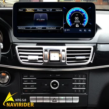 256GB Araba Radyo Multimedya Video Oynatıcı GPS Navigasyon Benz E Sınıfı İçin W212 2009 2010-2015 NTG 5.0 Android 12 Ekran CarPlay