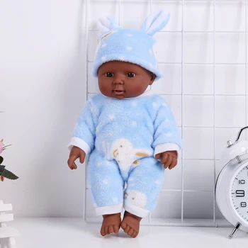 30 cm Gerçekçi Bebek Kız Bebek Yumuşak Vinil Yenidoğan Giysileri ile Gerçek Bakmak Gerçekçi Giyinmiş Oyuncak Çocuk Hediye