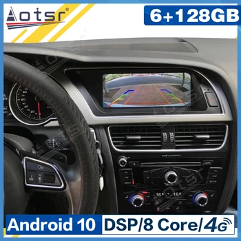 8 + 128GB Audi A5 2009-2015 Android Araba Radyo Çalar Stereo GPS Navigasyon Monitör MMI MIB multimedya Heaunit bant