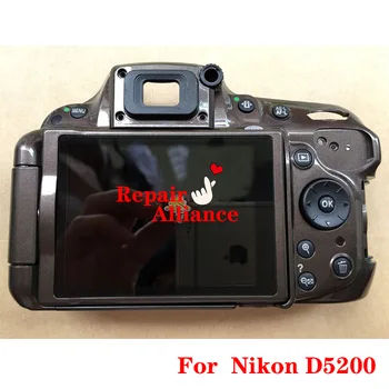 98 % Yeni Orijinal Arka Kapak Arka Kapak Kılıf ile LCD Ekran SD Kart Kapı Tamir Parçaları Nikon D5200 SLR
