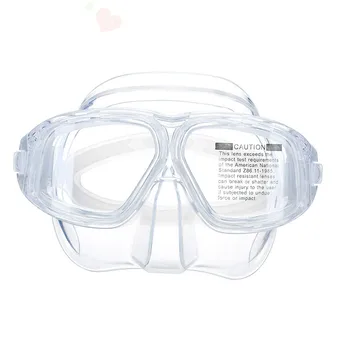 Anti-sis Dalış Ekipmanları Serbest Dalış Maskesi Dalış Gözlük Yüksek Çözünürlüklü Dalış Gözlük Derin Dalış Dalış Gözlük