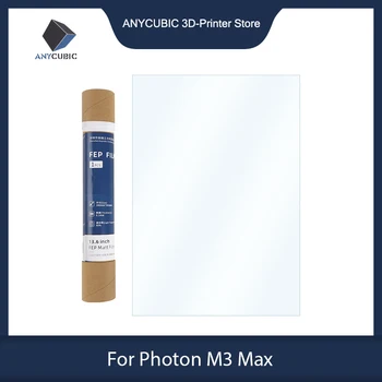 ANYCUBIC 3D Yazıcı Parçaları Foton M3 MAX Orijinal FEP Filmi Enjeksiyon Filmi 1 adet / 2 adet / 5 adet 3D Yazıcı Aksesuarları