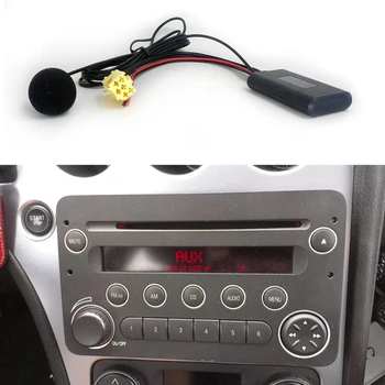 Araba Bluetooth 5.0 Aux Kablosu Mikrofon Handsfree Cep Telefonu Ücretsiz Arama Adaptörü Fiat Grande Punto Alfa 159