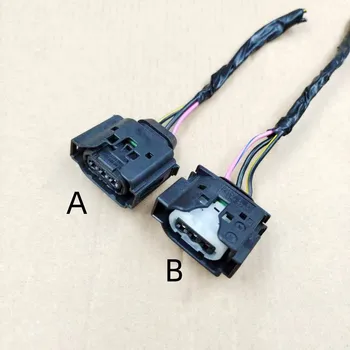 Araba yağ seviye sensörü fiş kablo demeti konnektörü için uygun BMW E90 E92 3 serisi 318 320 325 328 335 520i 528i