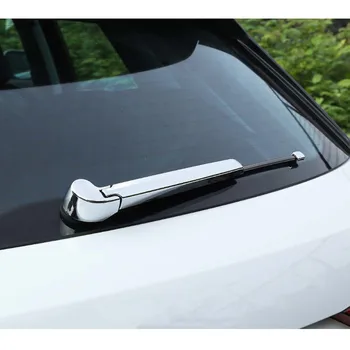 Audi için Q3 2019 Araba Arka Arka Cam Yağmur Silecek Kapak Trim Styling Dış ABS Araba Pervaz Yeni