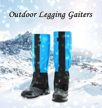 Açık Su Geçirmez Kar Bacak Çorapları Unisex Çizme Legging ayakkabı Kapakları Yürüyüş Çorapları Bacaklar Ayakkabı Koruma Tırmanma Kamp Kayak
