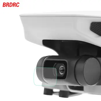 BRDRC 2 Takım HD Koruyucu Anti-Scratch Temperli Cam Lens ekran koruyucu film DJI Mavic Mini / Mini 2 Drone Aksesuarları