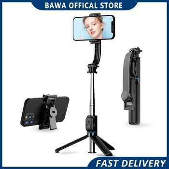 C01 Selfie Gimbal El Sabitleyici Sopa Bluetooth Teleskopik Çubuk Cep Telefonu Akıllı Tripod Eylem Kamera Tutucu Telefon İçin