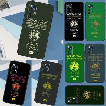 Cezayir Pasaport Kılıfı İçin POCO X5 X4 X3 F5 Pro M4 F4 GT C40 F3 Kapak İçin Xiaomi 11T 12T Pro 13 11 12 Lite