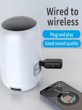 Destek Ses İstemi araç elektroniği Aksesuarları kablosuz Bluetooth 5.0 Alıcı Bluetooth Verici ve Alıcı Dahili Mikrofon