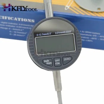 dijital gösterge Elektronik Mikrometre Dijital Micrometro Metrik / İnç Aralığı 0-12. 7 mm/0.5