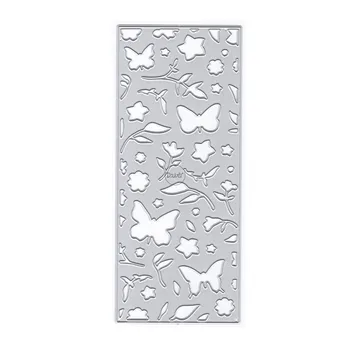 DzIxY Kelebek Çiçek Metal Kesme Ölür Kart Yapımı için Kağıt Kabartma Kalıp Kesim Setleri Albümü El Sanatları 2023 Yeni Şablonlar Şablonlar