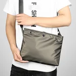Erkek Oxford kumaş askılı çanta sokak basit eğlence seyahat tek omuz askılı çanta trendi gençlik messenger cep telefonu çantası