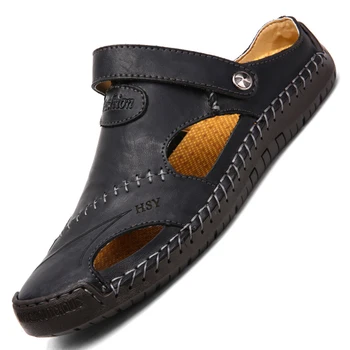 Erkekler Spor yakın ayak sandalet Kaymaz Su geçirmez Düşük Flats Sandal Kapalı ve Açık Slaytlar için