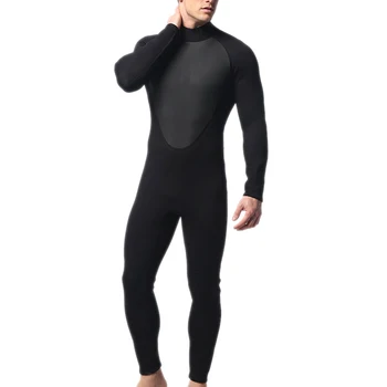 Erkekler Tam Bodysuit Wetsuit 3mm dalgıç kıyafeti Sıkı Yüzme Sörf Şnorkel