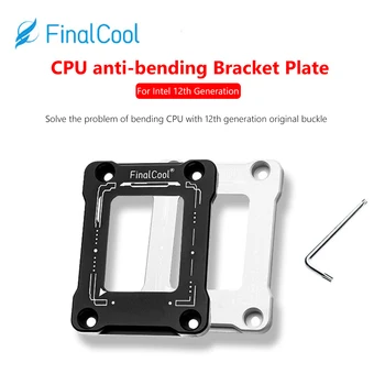 FinalCool UK12 CNC Alüminyum Alaşımlı CPU Bükme Düzeltme Sabitleme Toka LGA1700-BCF Intel Gen 12th Gen CPU Düzeltme Çerçevesi