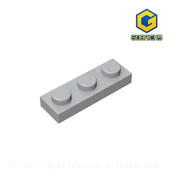 Gobricks GDS-503 Plaka 1x3 lego ile uyumlu 3623 adet çocuk oyuncakları yapı taşı Parçacıklar Plaka DIY MOC Teknik