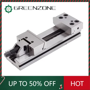 GREENZONE Yüksek Kaliteli Alaşımlı Çelik Modüler hassas makine yardımcısı / mengene GT4 / 5 / 6 İnç tezgah mengenesi çalışma masası için