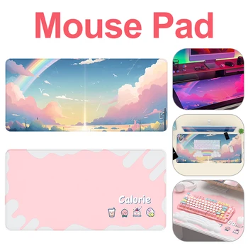 Gökkuşağı Bulutlar Mousepad Özel Bilgisayar Yeni Masa Paspaslar Ofis Dizüstü Doğal Kauçuk Yumuşak Mouse Pad Büyük Kalınlaşma Mouse Pad