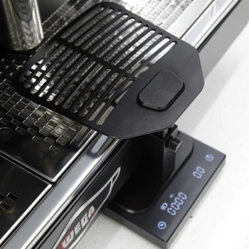 Kahve Terazi Tutucu espresso makinesi elektronik tartı Raf Braketi Su Geçirmez Koruma Çerçevesi Ayarlanabilir mutfak Aksesuarları