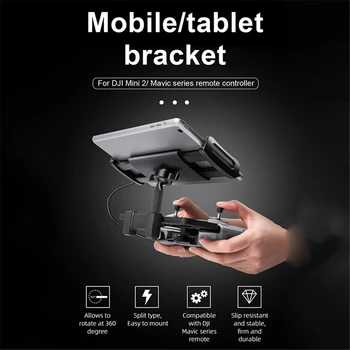 Katlanabilir Tablet Tutucu Mobil Braketi Standı DJI Mini 2 / Mavic Serisi Uzaktan Kumanda Parçaları