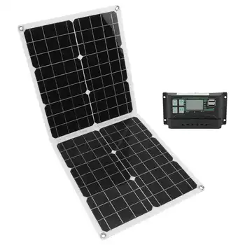 Katlanır Güneş Panelleri 50W Güneş Panelleri 50W 2A, Gemiler için Araç Aküleri için RV'ler için