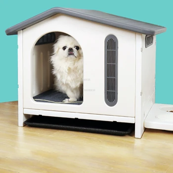 Kış Sıcak Kulübesi Kapalı Çok fonksiyonlu Köpek Evleri Dört Mevsim Evrensel köpek kafesi Orta ölçekli Ev Kedi Evi Evcil Hayvan Malzemeleri