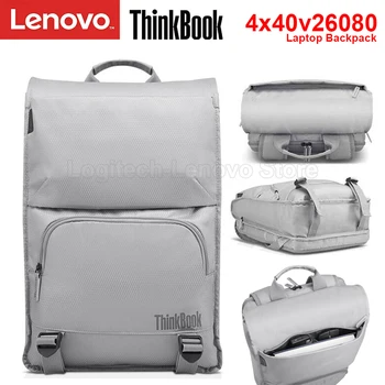 Lenovo ThinkBook 4X40V26080 Laptop Sırt Çantası Su Geçirmez Kumaş Anti-Hırsızlık Arka Cep Tasarımı Xiaoxin LEGİON YOGA Ultrabook