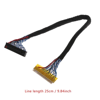 LVDS Kablo FIX - 30 Pin 2ch İçin 17-26 inç LCD / LED Panel Denetleyici 25 cm