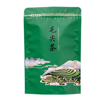 Maojian Çay kilitli torba Maojian yeşil çay Mühürlü Çanta Kalın Tarzı çay poşeti Fermuarlı Çanta Kendinden destekli Çanta HİÇBİR Ambalaj Çanta