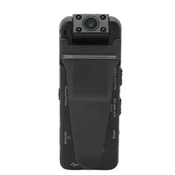 mini kamera Mini 1080 P gece rotasyon giyilebilir hareket kamera ile kızılötesi ışık için açık spor