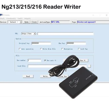 Ntag213 Okuyucu RFID Writter, Uzun Okuma Aralığı / Mesafe, Temassız, USB ile, NFC Çip Akıllı Kart veya Etiket İçin 1 ADET