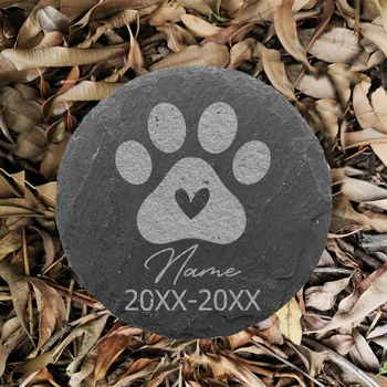 Pet Anıt Taş Özel Köpekler Adı ve Ölüm Tarihi Kişiselleştirilmiş Pet Kaybı Hediyeler Kişiselleştirilmiş Köpek Mezar Işaretleyici Plak