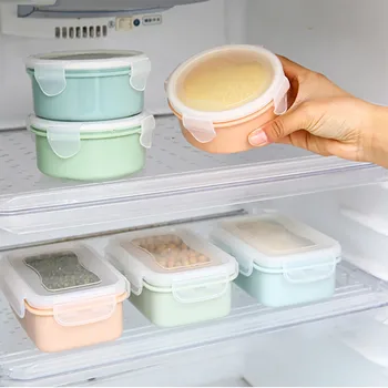 Plastik Sızdırmaz Buzdolabı Sebze Meyve kapaklı kavanoz Sebzelik Freshkeep Kase Mutfak yemek kabı Tahıllar Aperatif saklama kutusu