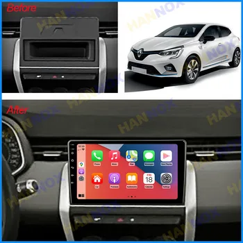 -Renault-Clıo5 Clio 5 Lutecia 2019~2021 2022 2023 9 inç Araba Radyo Otomatik Multimedya Navigasyon GPS Carplay Bluetooth WIFI FM