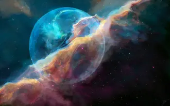 Renkli Galaxy Uzay Bilimkurgu SciFi fotoğraf stüdyosu arka plan Yüksek kaliteli Bilgisayar baskı parti zemin
