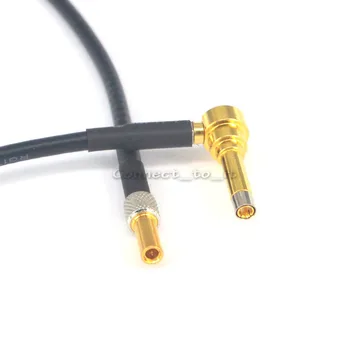 RF Koaksiyel CRC9 Erkek Düz MS156 Erkek Dik Açı Konektörü USB Modem adaptör uzatma kablosu 20CM RG174