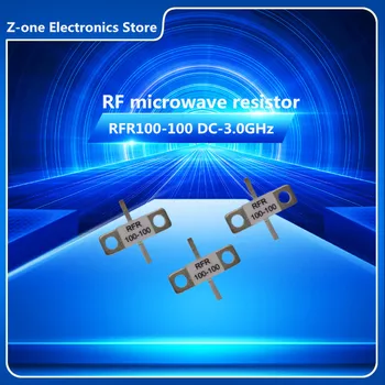 RF mikrodalga direnç 100 W 100 Ohm DC-3.0 GHz RFR100-100 seramik yüksek güç sözde yük 100 W 100OHM flanşlı direnç
