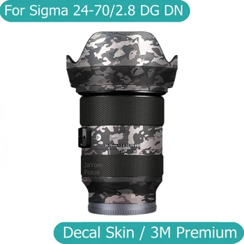 Sigma 24-70mm 2.8 DG DN Sanat Sony Dağı Kamera Lens Sticker Kaplama koruyucu film Koruyucu çıkartma kaplama 24-70 F2. 8