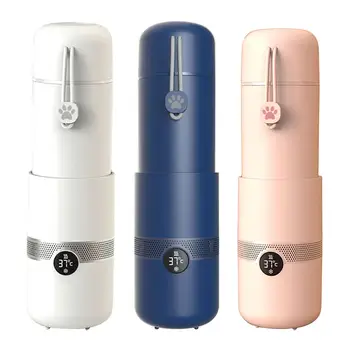 Soğutucu İsıtıcı Fincan USB Powered Akıllı Mini Soğutma 350ml LED Ekran Kahve Çay İçecekler Kupa Ev için
