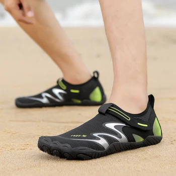 Su ayakkabısı Yüzme Erkekler Aqua Ayakkabı Kadınlar için deniz plaj ayakkabısı Erkek Adam Yalınayak Ayakkabı Spor Koşu Balıkçılık
