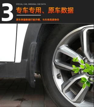 Subaru Outback 2010-2019 için Yüksek kaliteli plastik araba tekerlek çamurluk çamurluk anti çamur koruma dekorasyon araba aksesuarları
